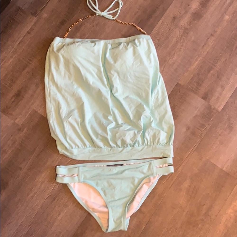 Vince Camuto Blousen tankini swimsuit